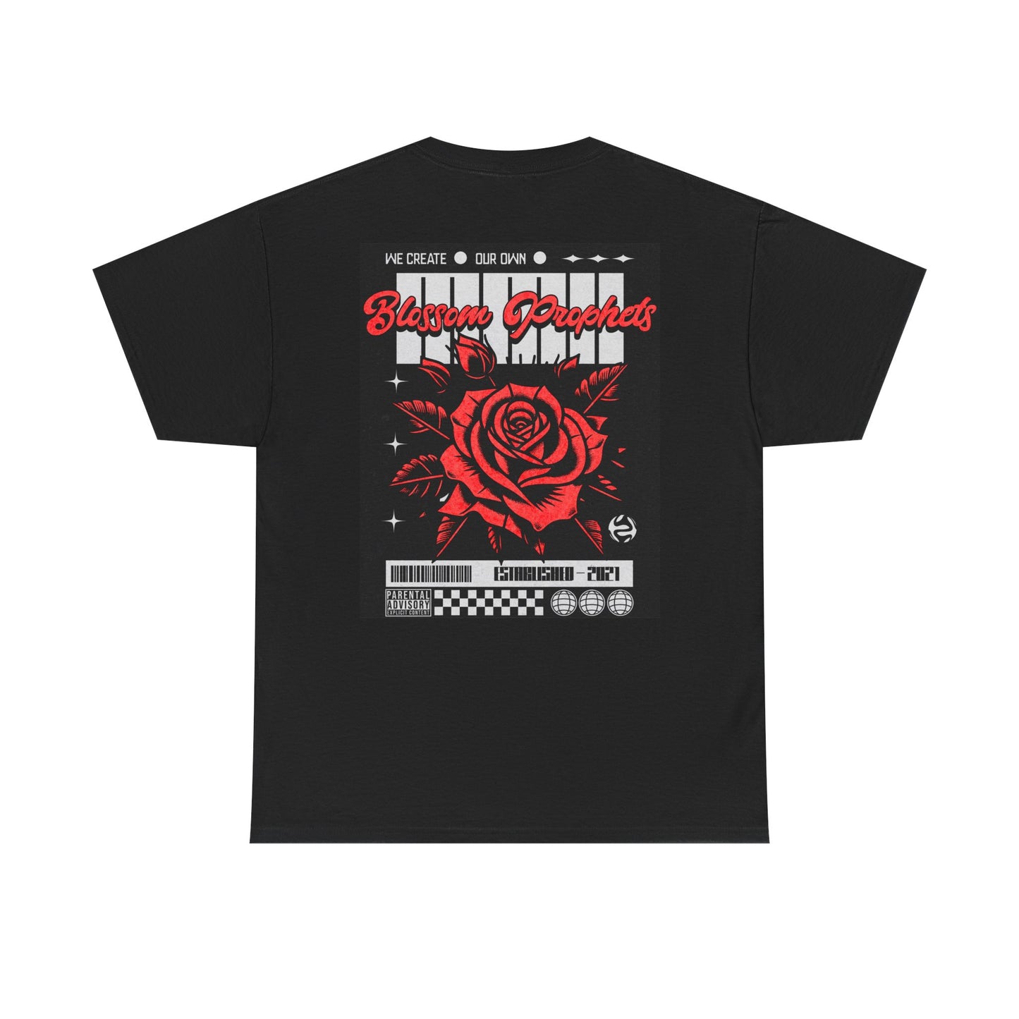 Vintage Rose Graphic Tee for Trendy Style, Unisex T-shirt, Casual Wear, Gift for Music Lovers, Graphic Cotton Shirt